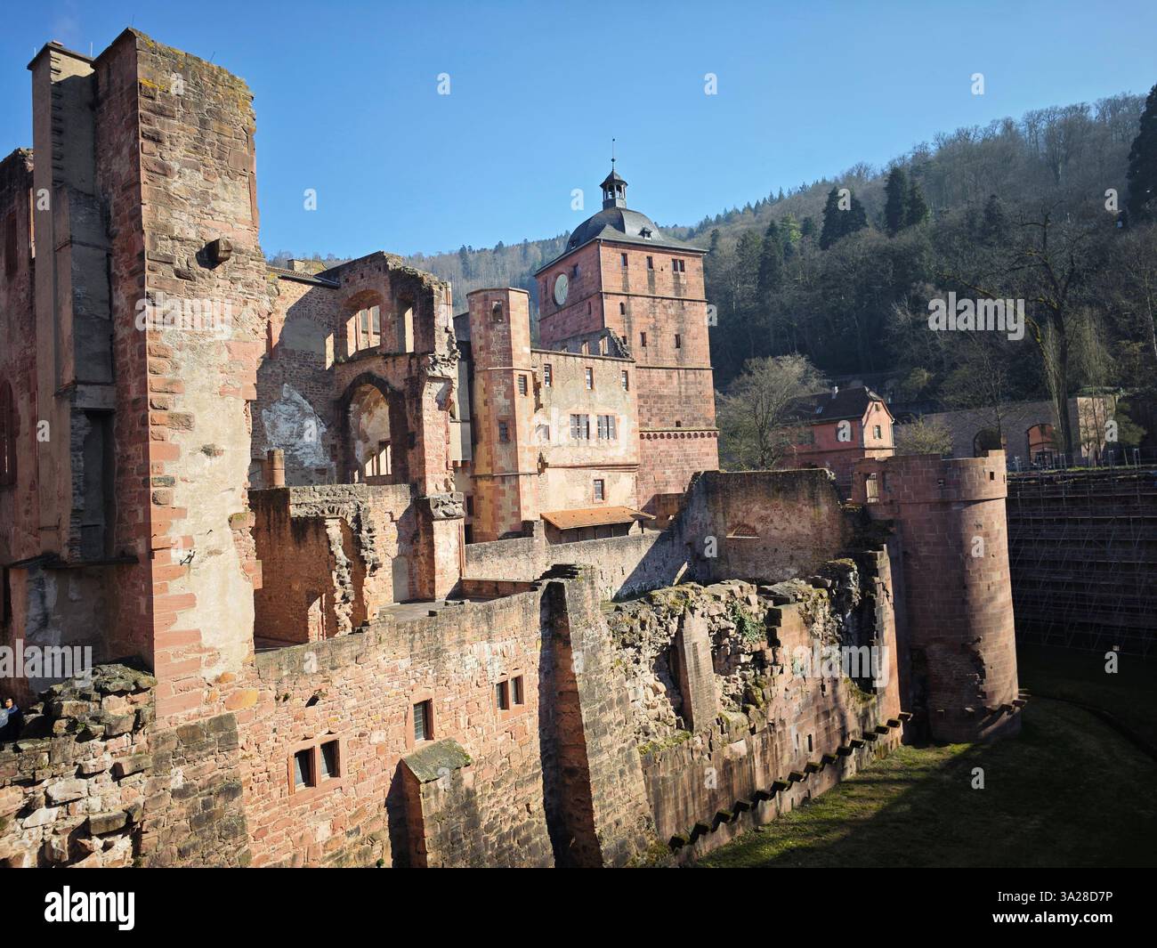 RECORD DATE NOT STATED the famous castle of Heidelberg in Germany at 20250305 A 1199 *** the