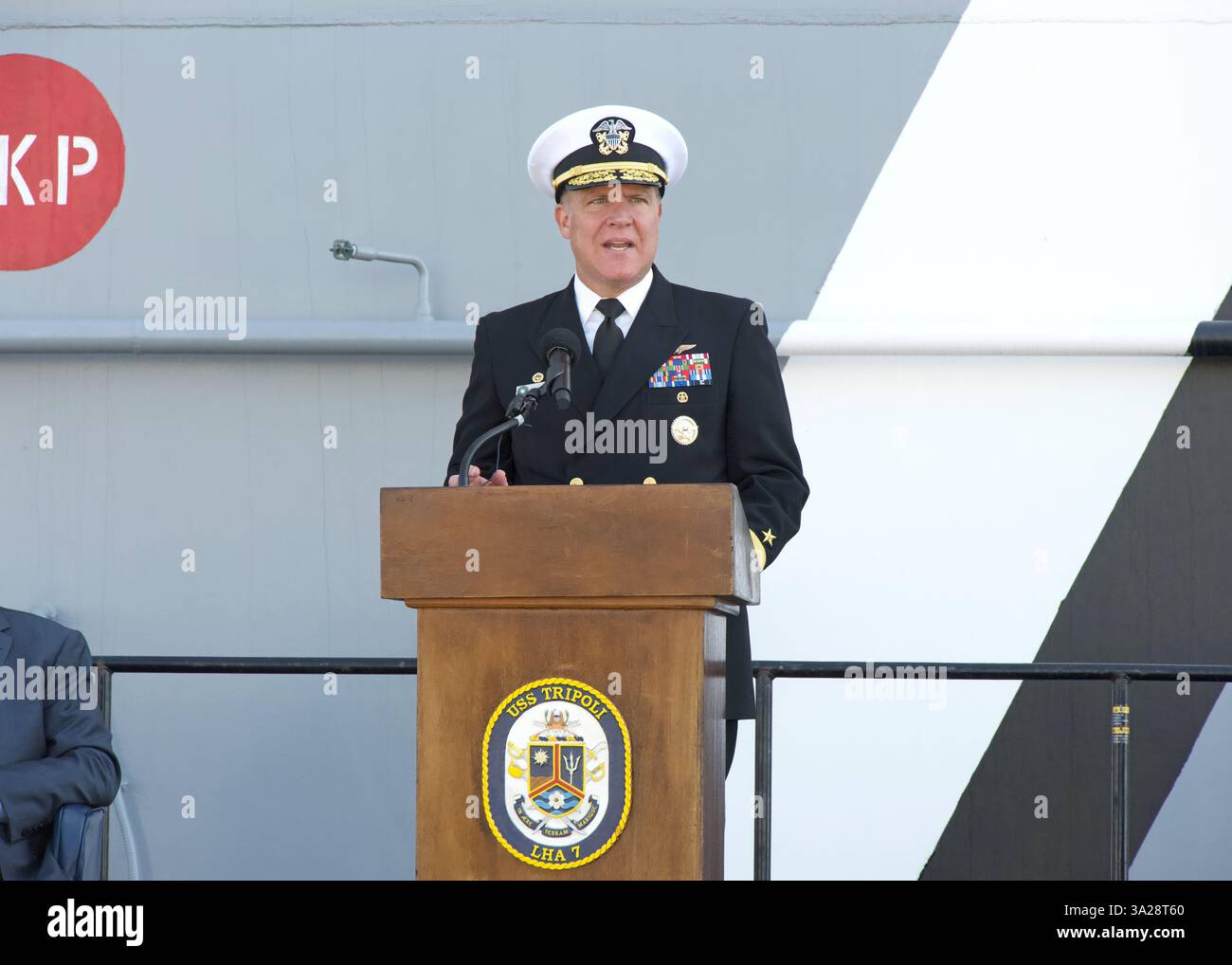 San Francisco, CA - Oct 8, 2024: Rear Admiral Brad Rosen, Commander ...