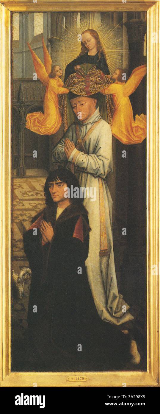 This altarpiece, attributed to the Master of the Legend of Saint ...