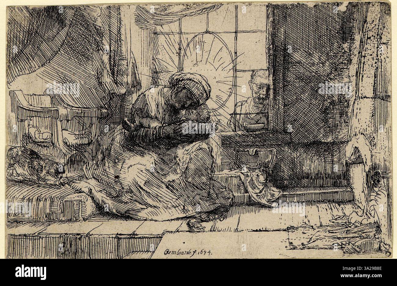 An example of Rembrandt's ability to convey emotional depth through his ...