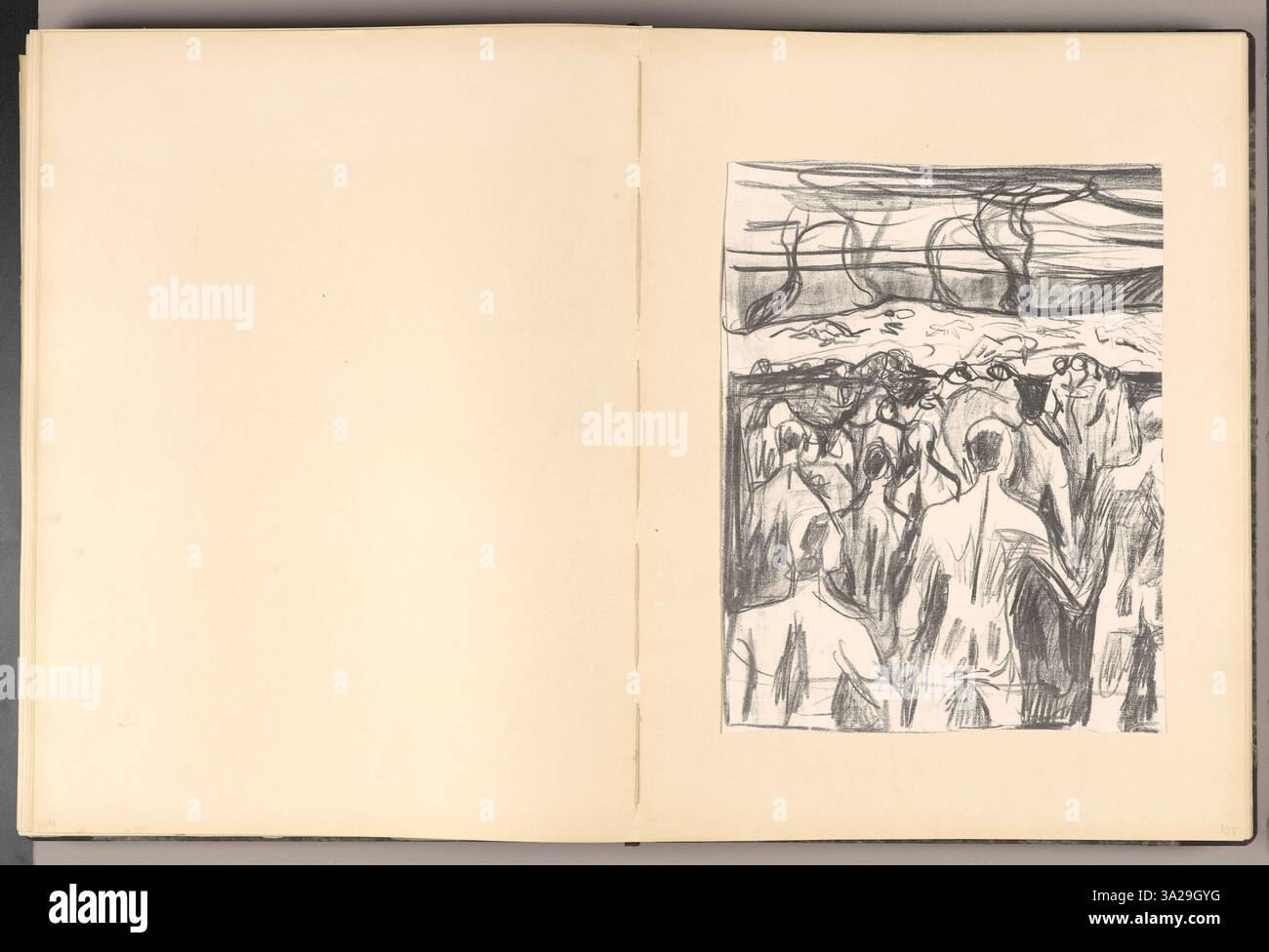 Munch Graphics A graphic work by Edvard Munch, part of the Munchmuseet collection ...