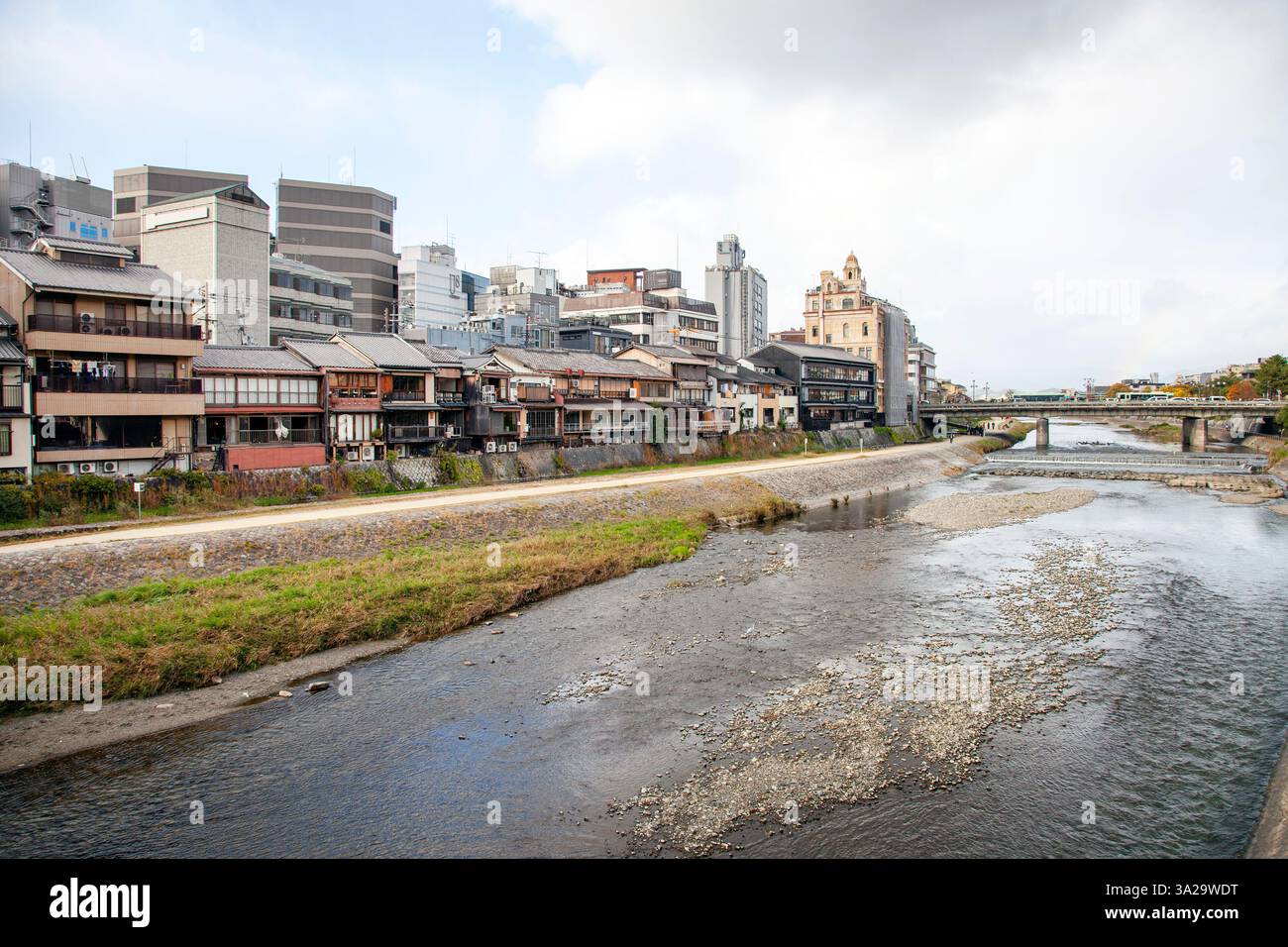 The River Kamo in Gion, Kyoto, Japan Stock Photo - Alamy