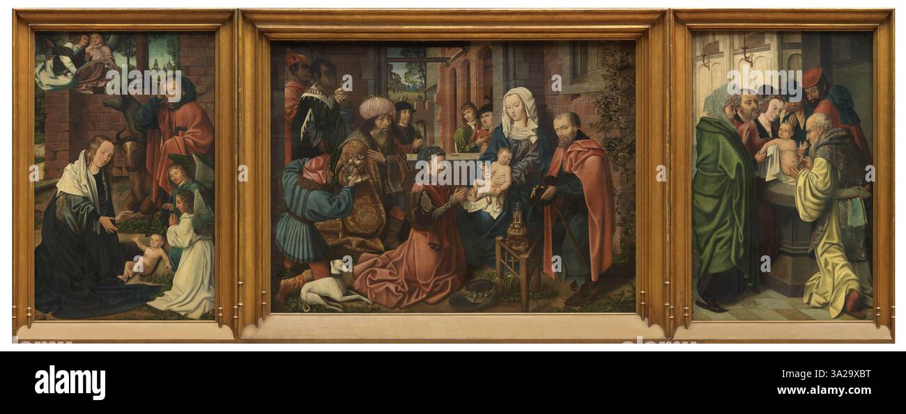 Visit of the magi Cut Out Stock Images & Pictures - Alamy