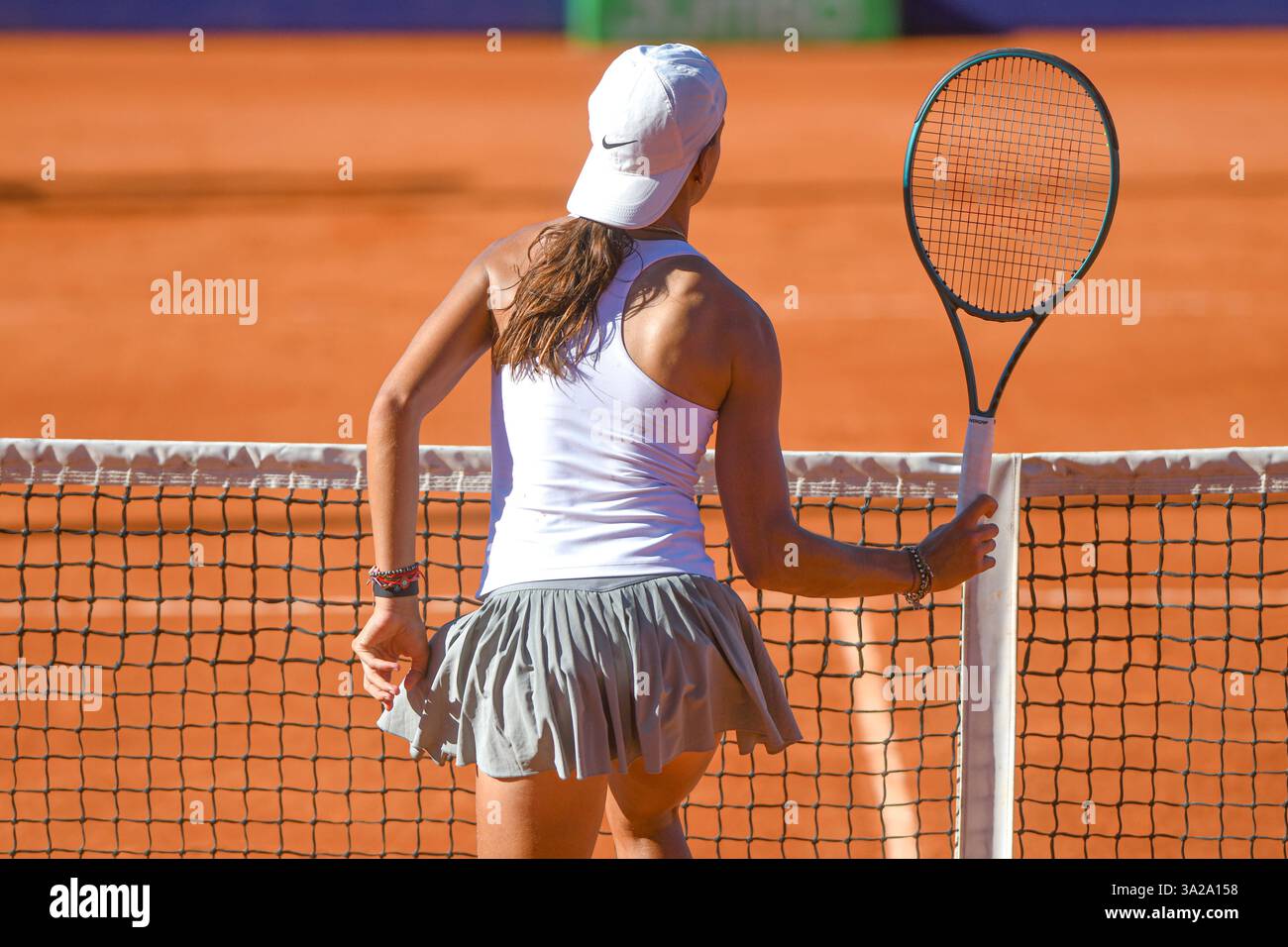 Women tennis overhead shot hi res stock photography and images Alamy