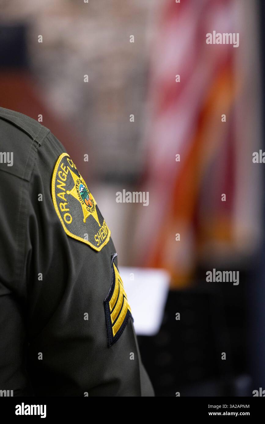 Orange county sheriff badge hi-res stock photography and images