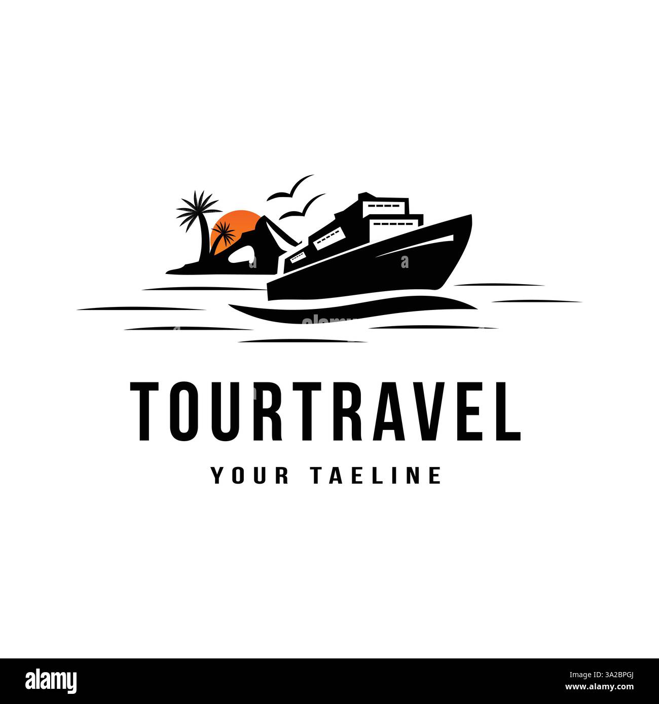 Top Travel Destinations and Tour Packages Stock Vector