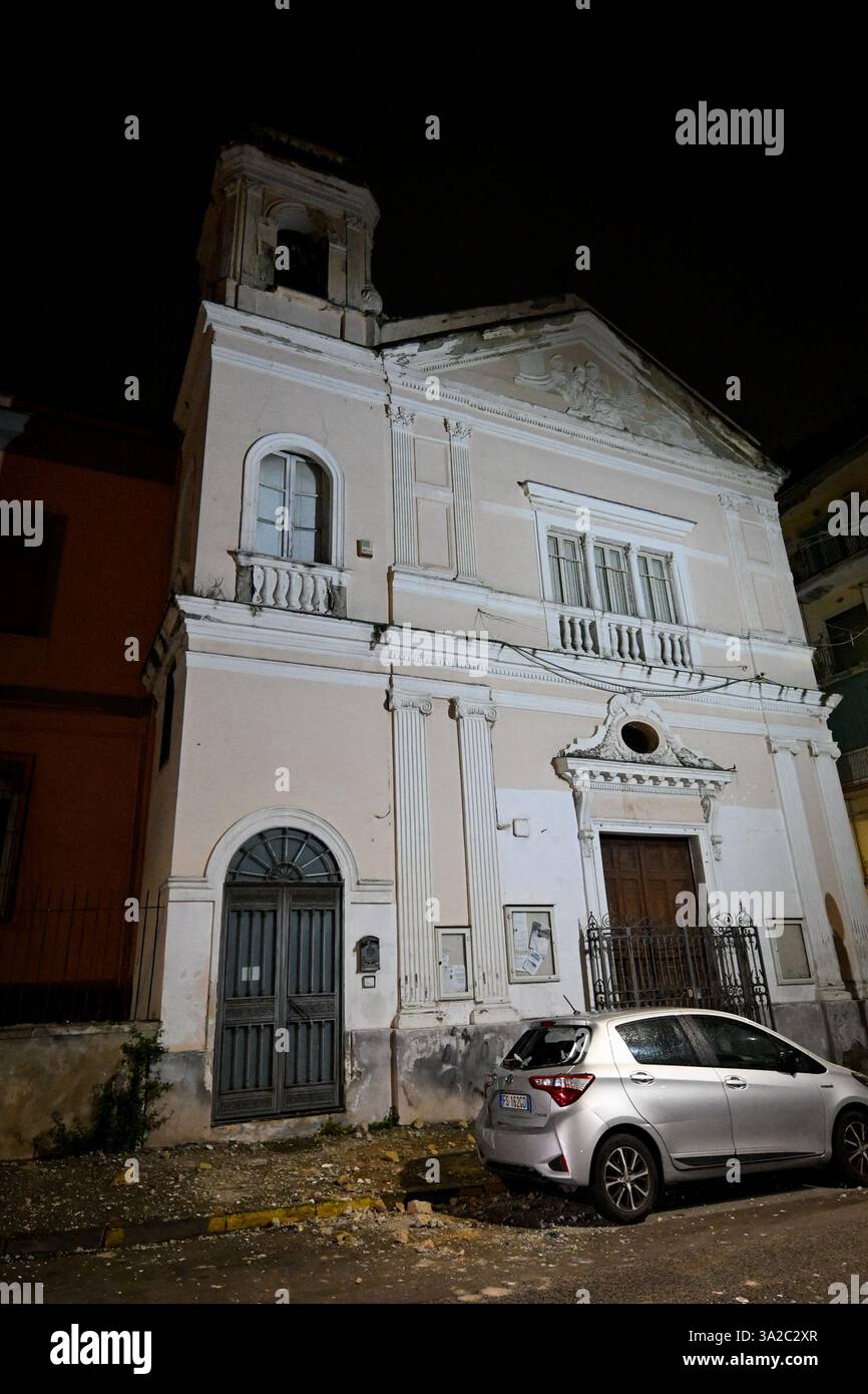 Naples March 13, 2025, 0125, Earthquake in Campi Flegrei, 20 tremors during the night, the