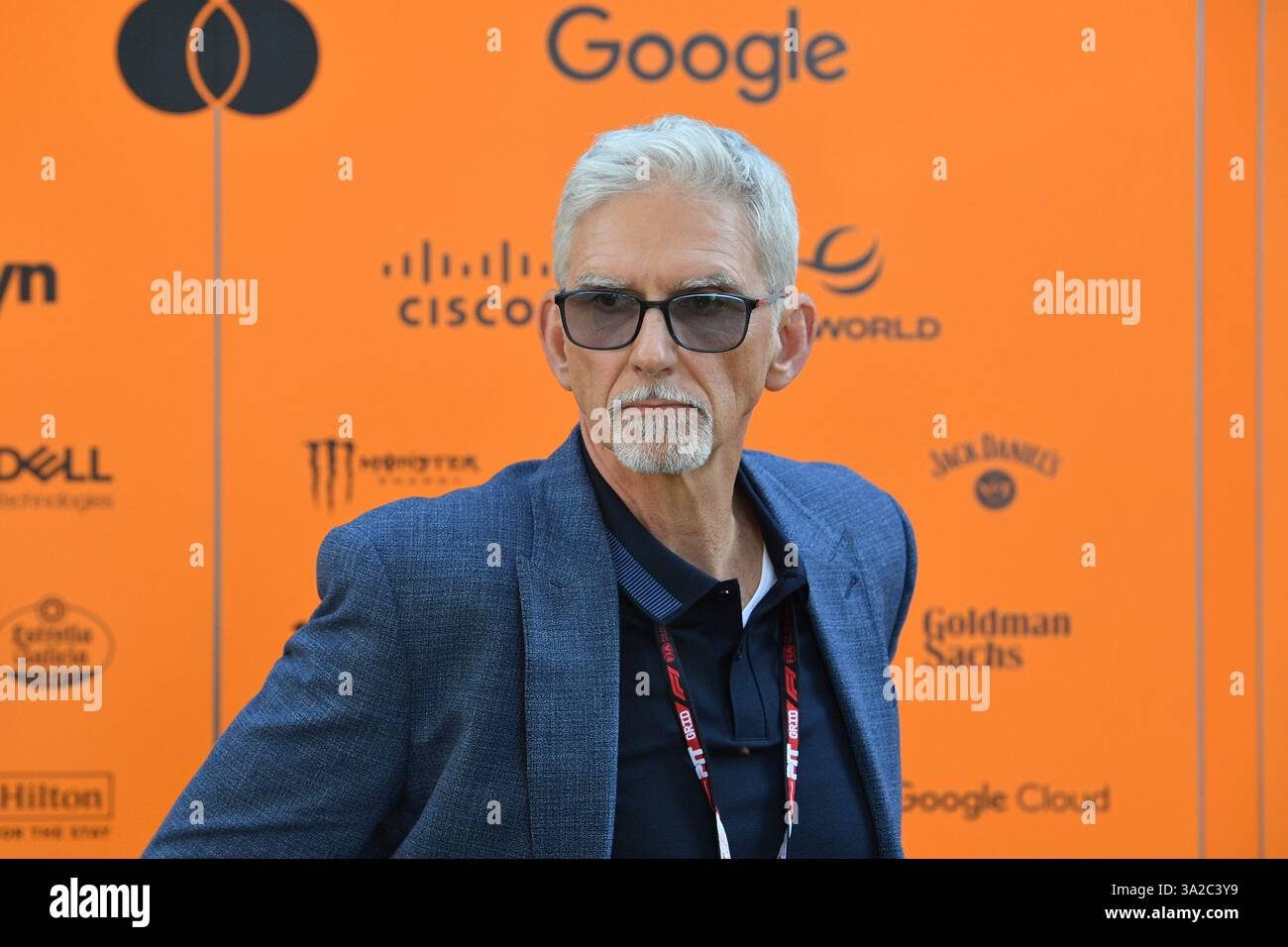 MELBOURNE, AUSTRALIA 13 Mar 2025. Pictured Former F1 World Champion and TV personality Damon
