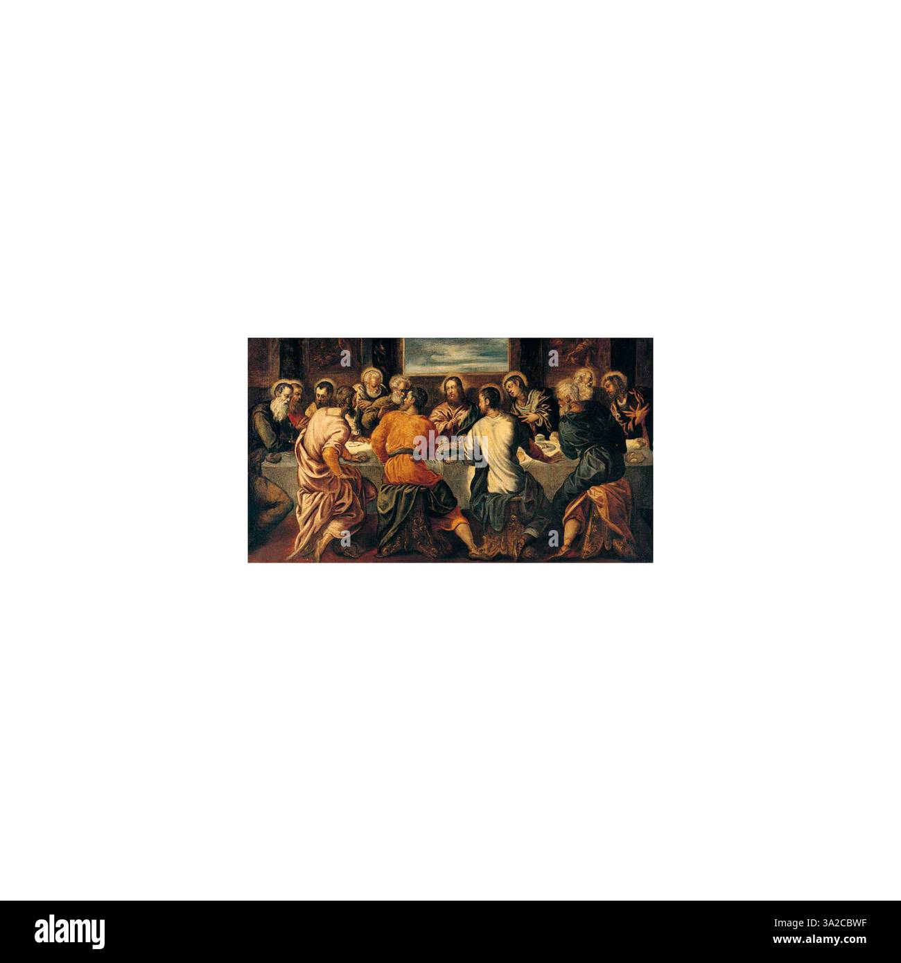 Tintoretto S Depiction Of The Last Supper Presents A Dynamic