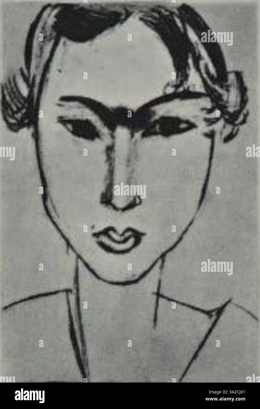 In D06, Matisse uses contrasting colors and organic shapes to create an ...