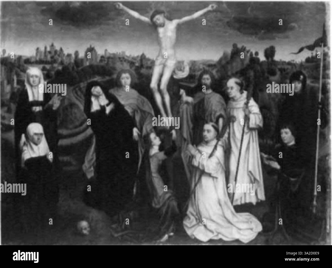 This painting by Hans Memlinc and Gerard David features sacred figures ...