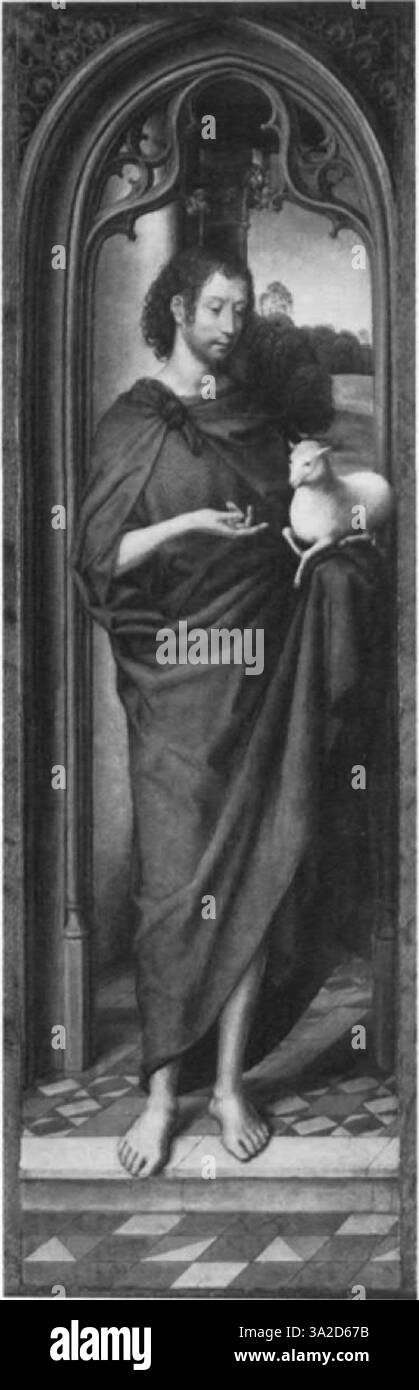 Hans Memlinc and Gerard David's painting captures a sacred scene with ...