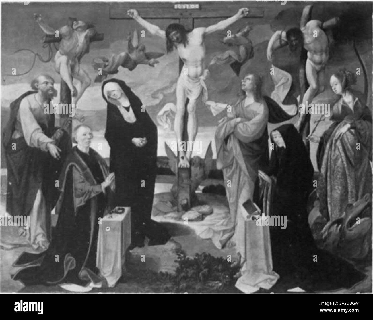 Scared Renaisance This work showcases Northern Renaissance artistry, with realistic ...
