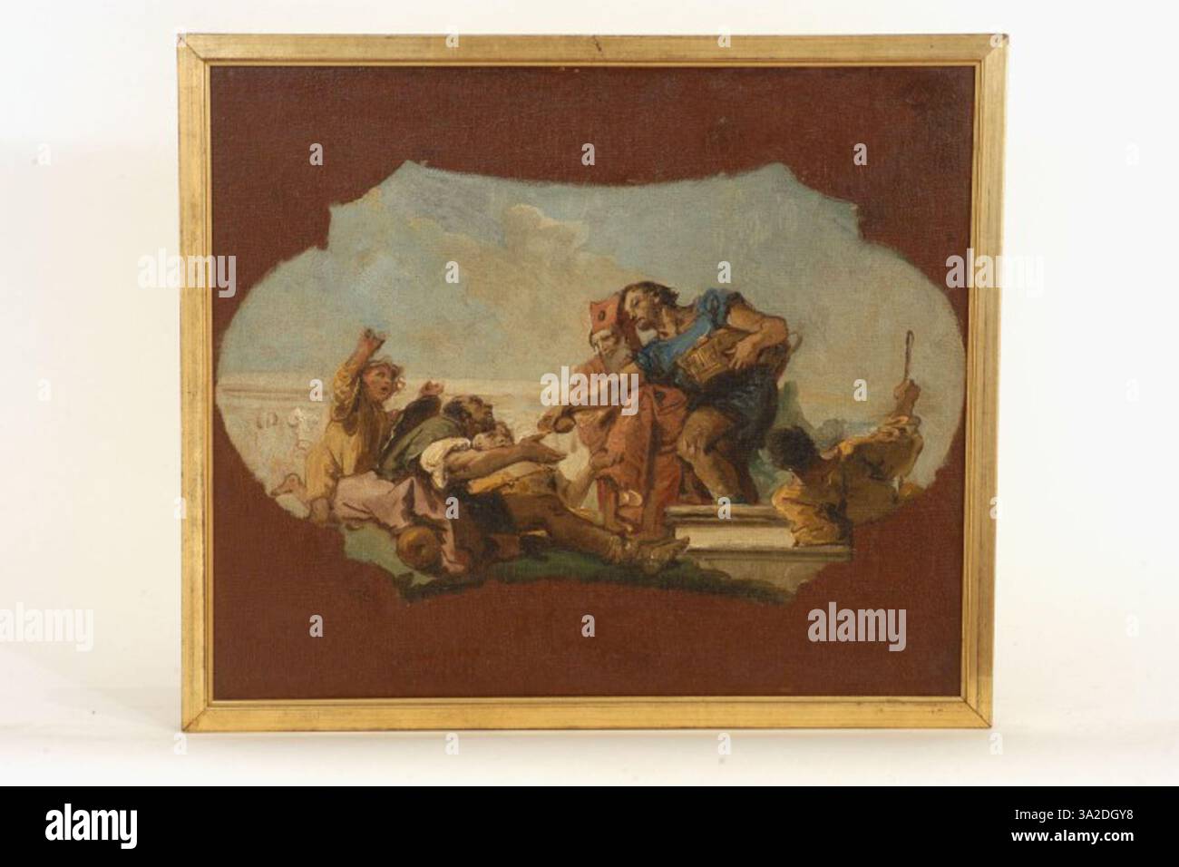 Giovanni Battista Tiepolo’s circa 1735 painting of Saint John the ...