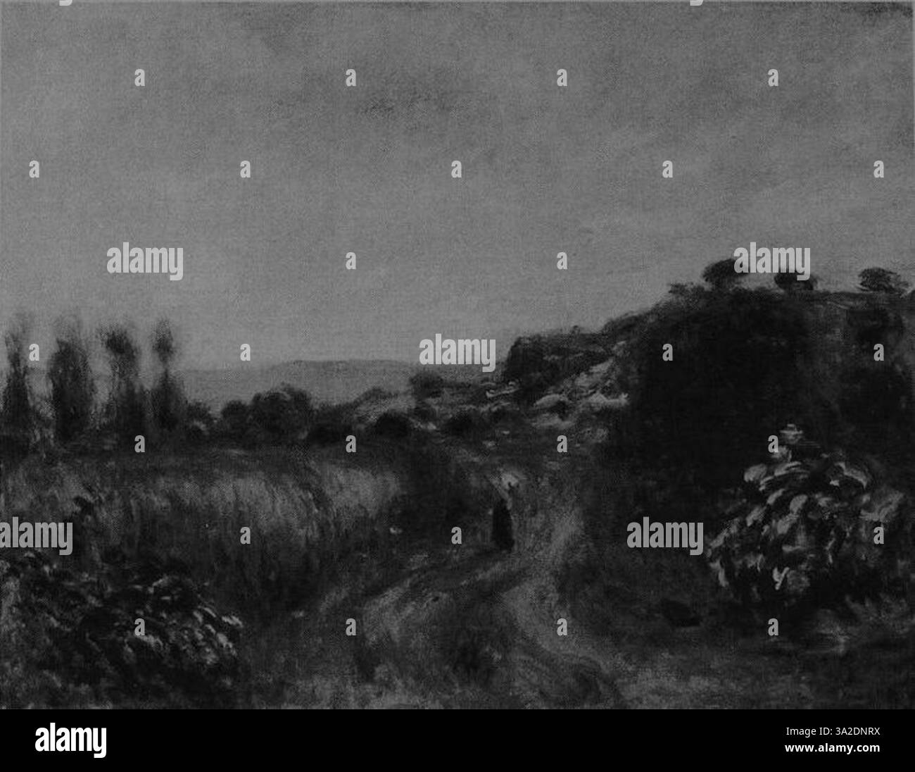 A later work by Renoir, focusing on his signature Impressionist style ...