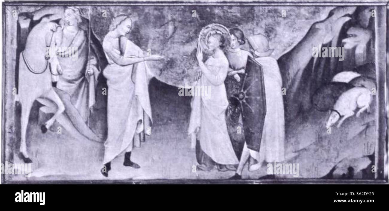 Lorenzo Monaco’s painting from circa 1370-1425 depicts angels and ...