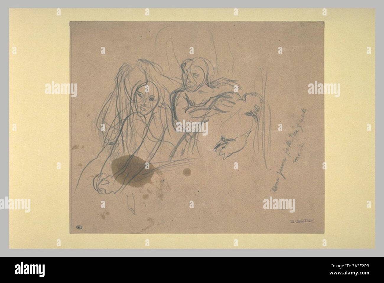 Woman fainting drawing hi-res stock photography and images - Alamy
