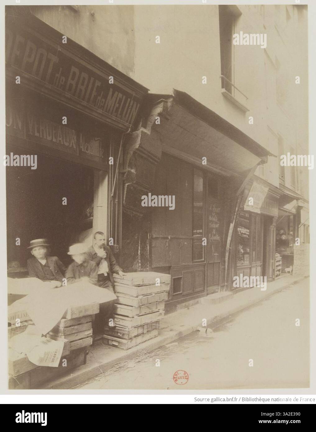 Eugène Atget’s photograph captures the Maison à encorbellement, located — free download