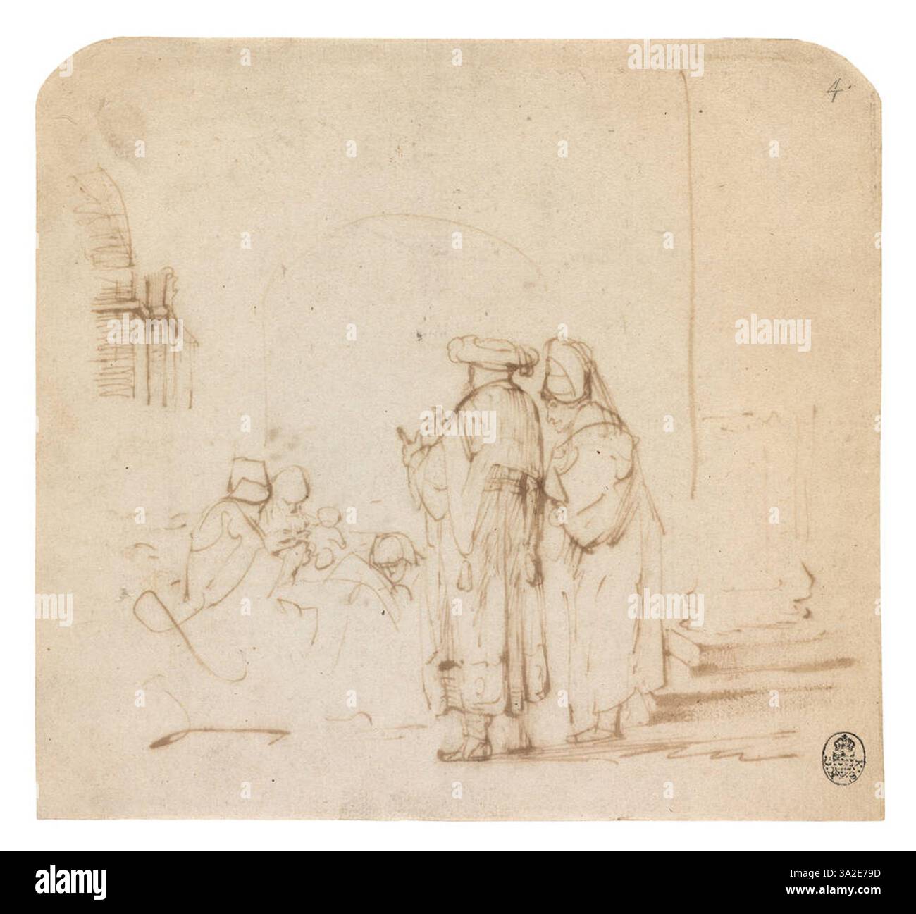 This Painting By Rembrandt Depicts The Biblical Scene Of Christ s 