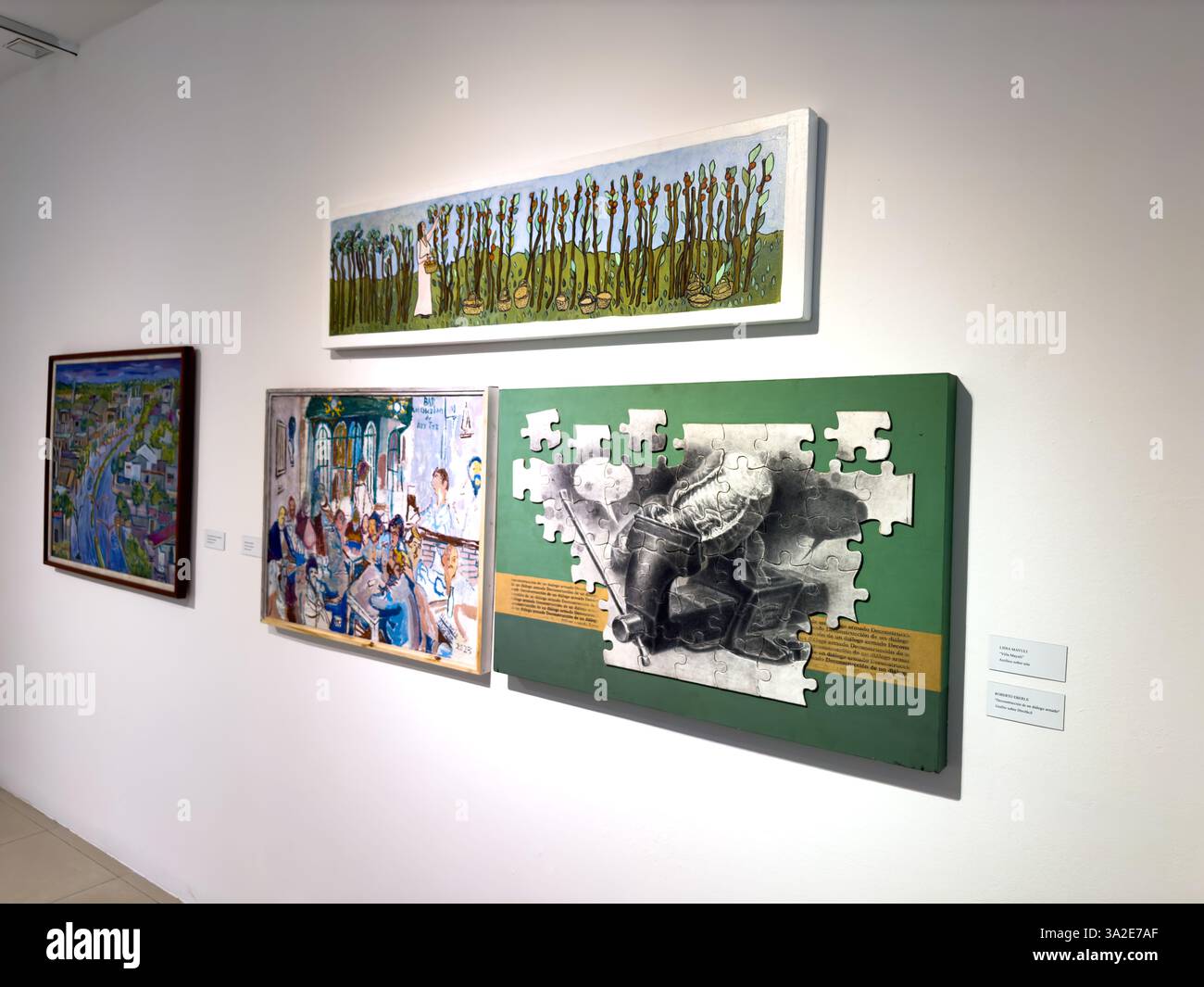 An exhibit of contemporary art by Argentinian artists in the ...