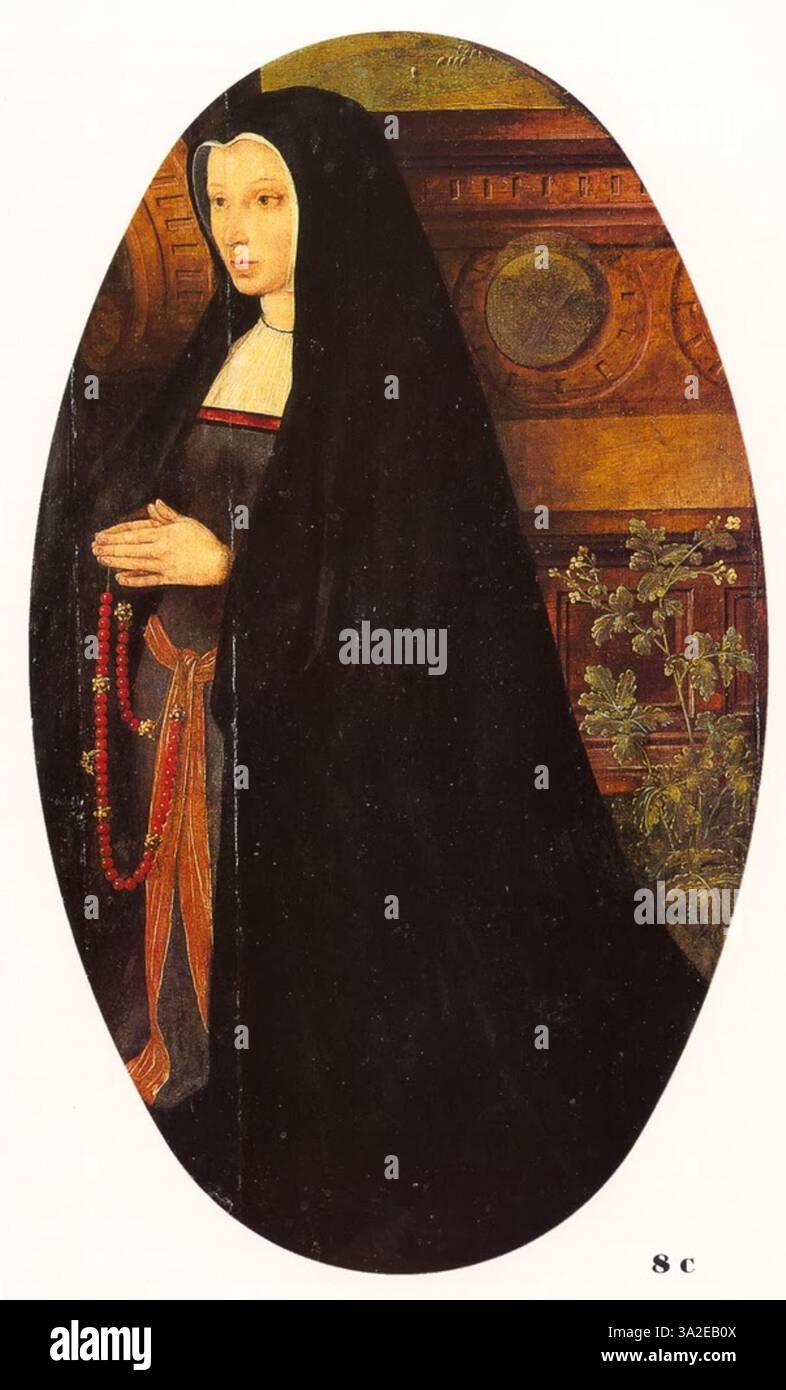 Scared Renaisance This portrait depicts Sancha Díaz de Zurita, a donor figure in the ...