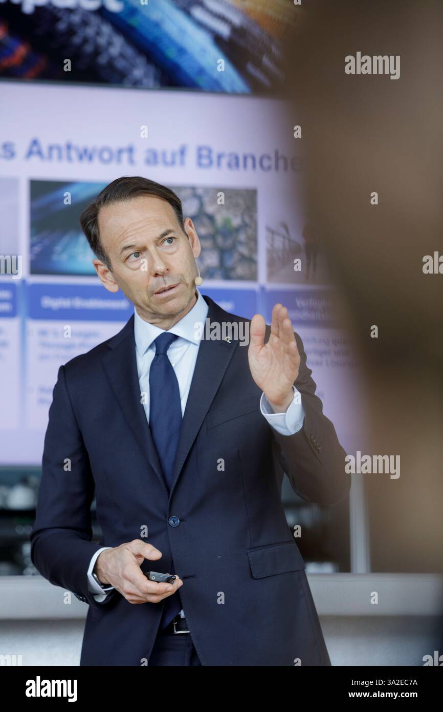 AUSTRIA; VIENNA; 20250313; Andreas Brandstetter, CEO of the UNIQA Insurance Group, during a