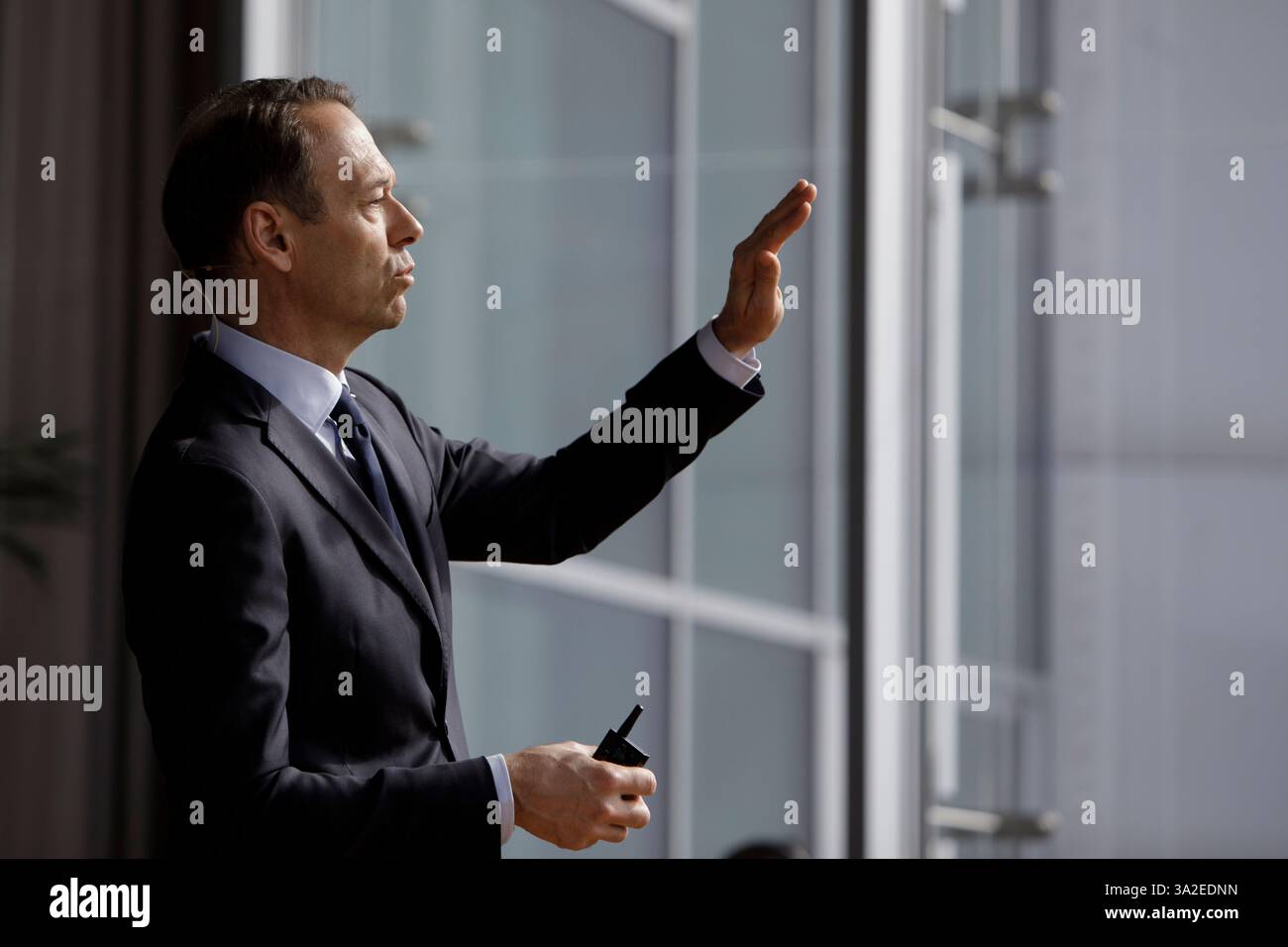AUSTRIA; VIENNA; 20250313; Andreas Brandstetter, CEO of the UNIQA Insurance Group, during a