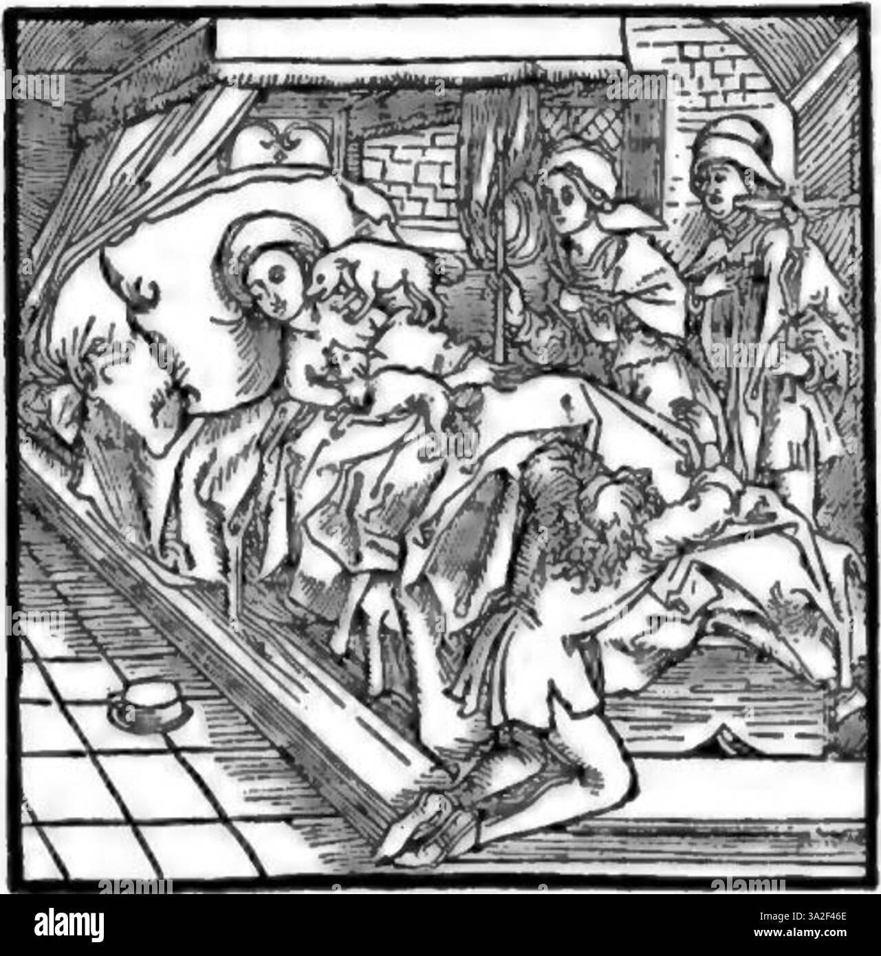 This engraving by Albrecht Dürer demonstrates his mastery of line work ...