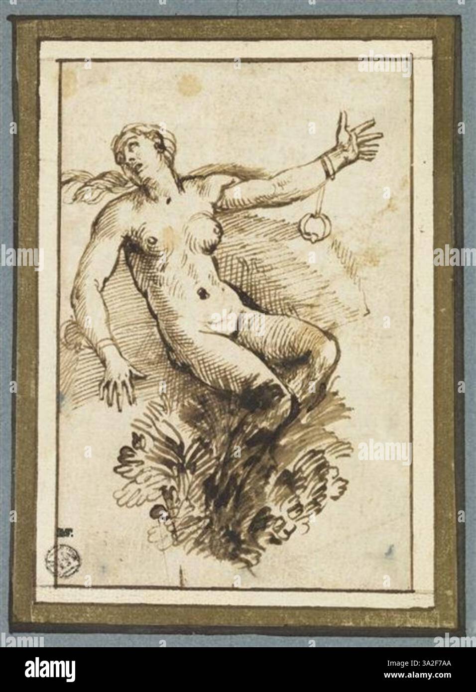 Classically Chained 'Andromède attachée' by Annibale Carracci depicts the mythological ...