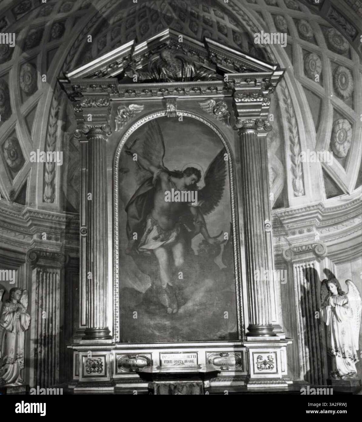 This 1586 painting by Paolo Veronese, titled San Michele Arcangelo ...