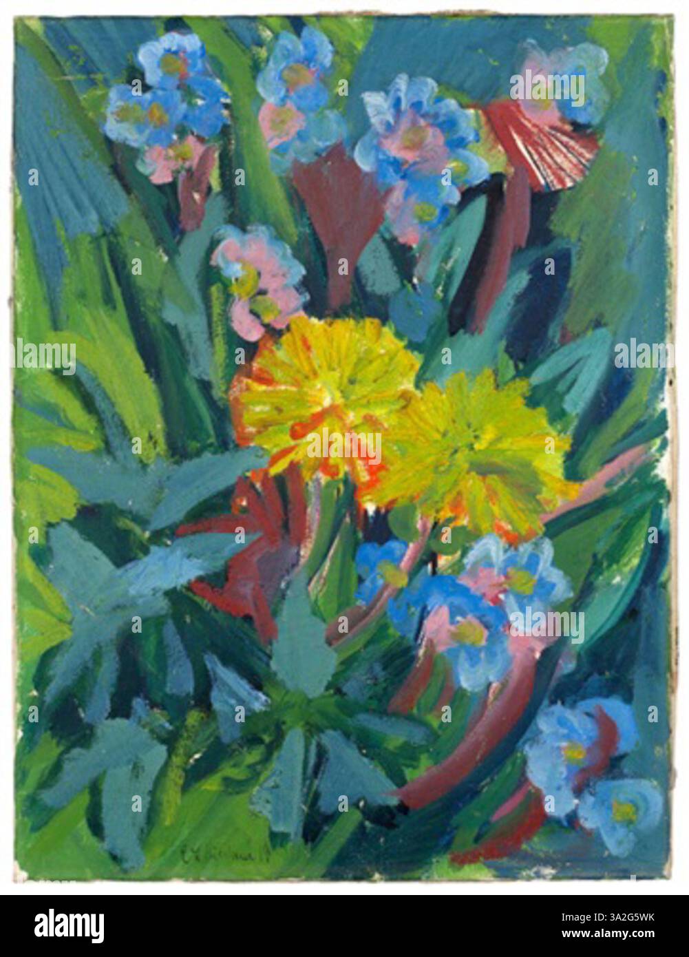 Kirchner, ernst ludwig blumen hi-res stock photography and images
