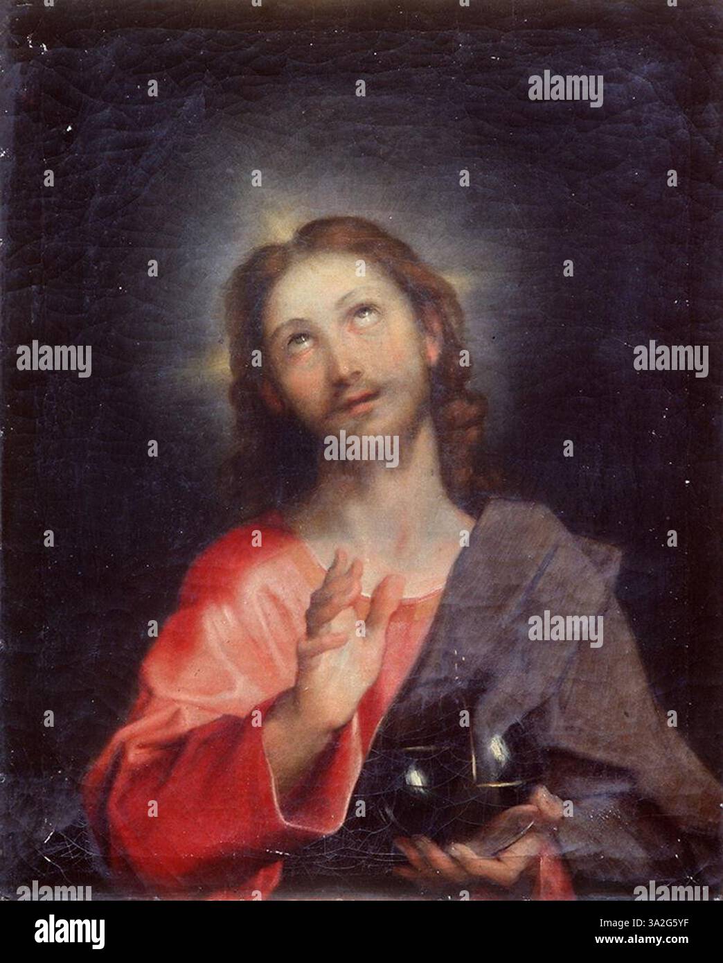 This attributed work to Federico Barocci shows Christ blessing with a ...