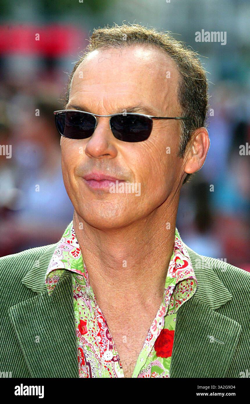 July 28, 2005 - London, United Kingdom - K44269. 001504  .'HERBIE:FULLY LOADED' UK PREMIERE- VUE LEICESTER SQUARE, LONDON. UK. 07-28-2005. MARK CHILTON- LINKUK-   2005.MICHAEL KEATON(Credit Image: © Globe Photos/ZUMAPRESS.com) Stock Photo