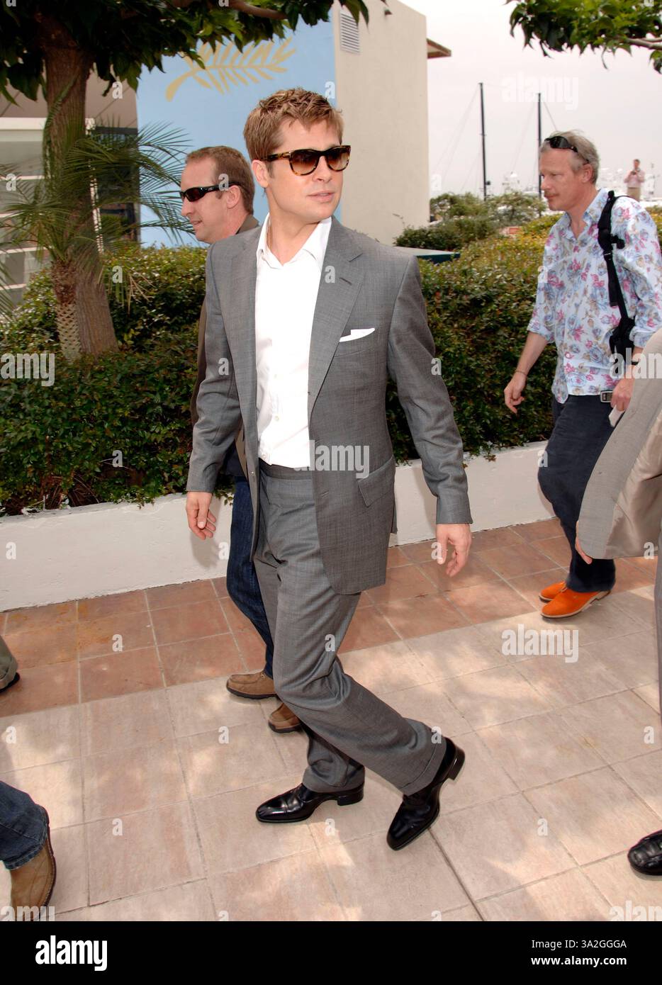 BRAD PITT."A Mighty Heart" photocall at the 60th International Cannes