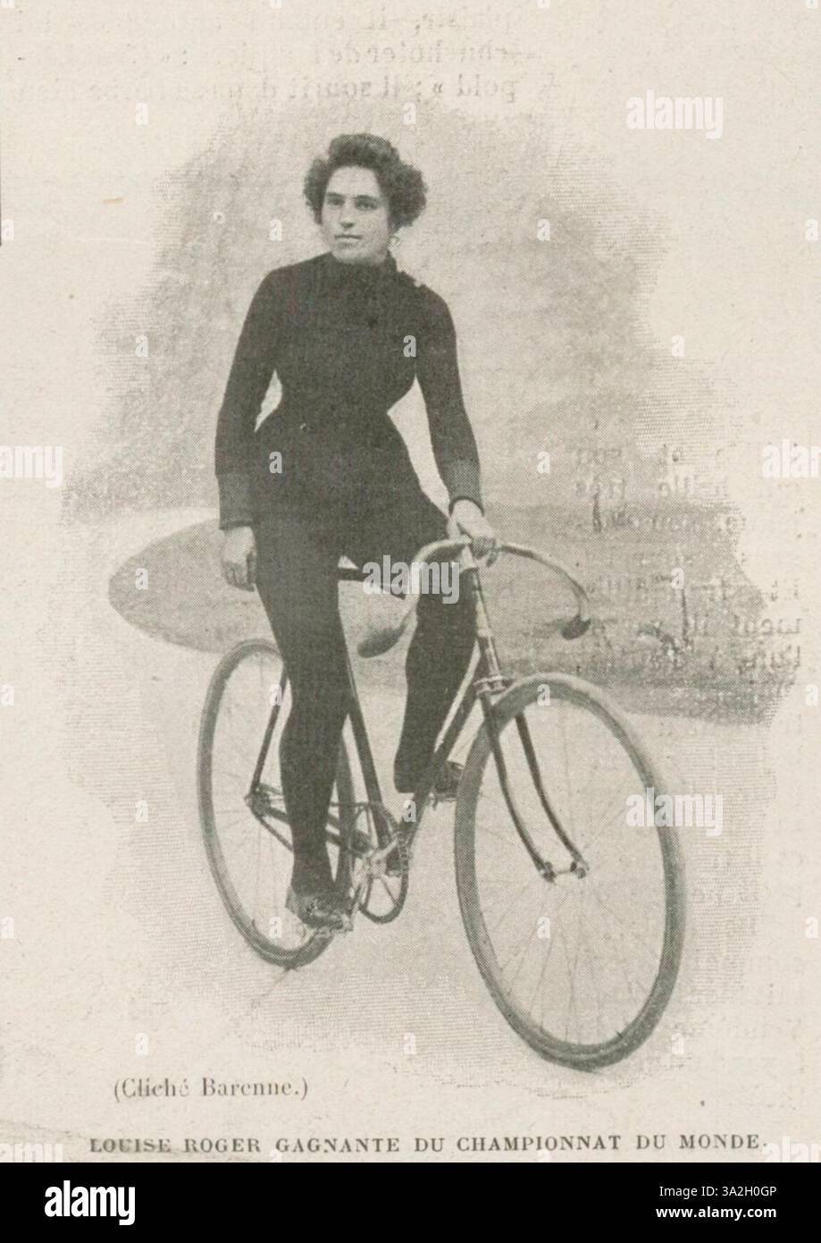 This 1898 portrait of Louise Roger by Charles Barenne celebrates her ...