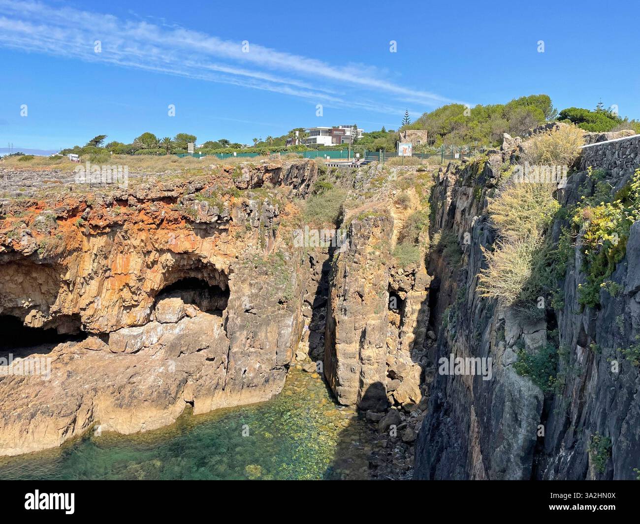 Portugal, Cascais, Boca do Inferno Stock Photo - Alamy