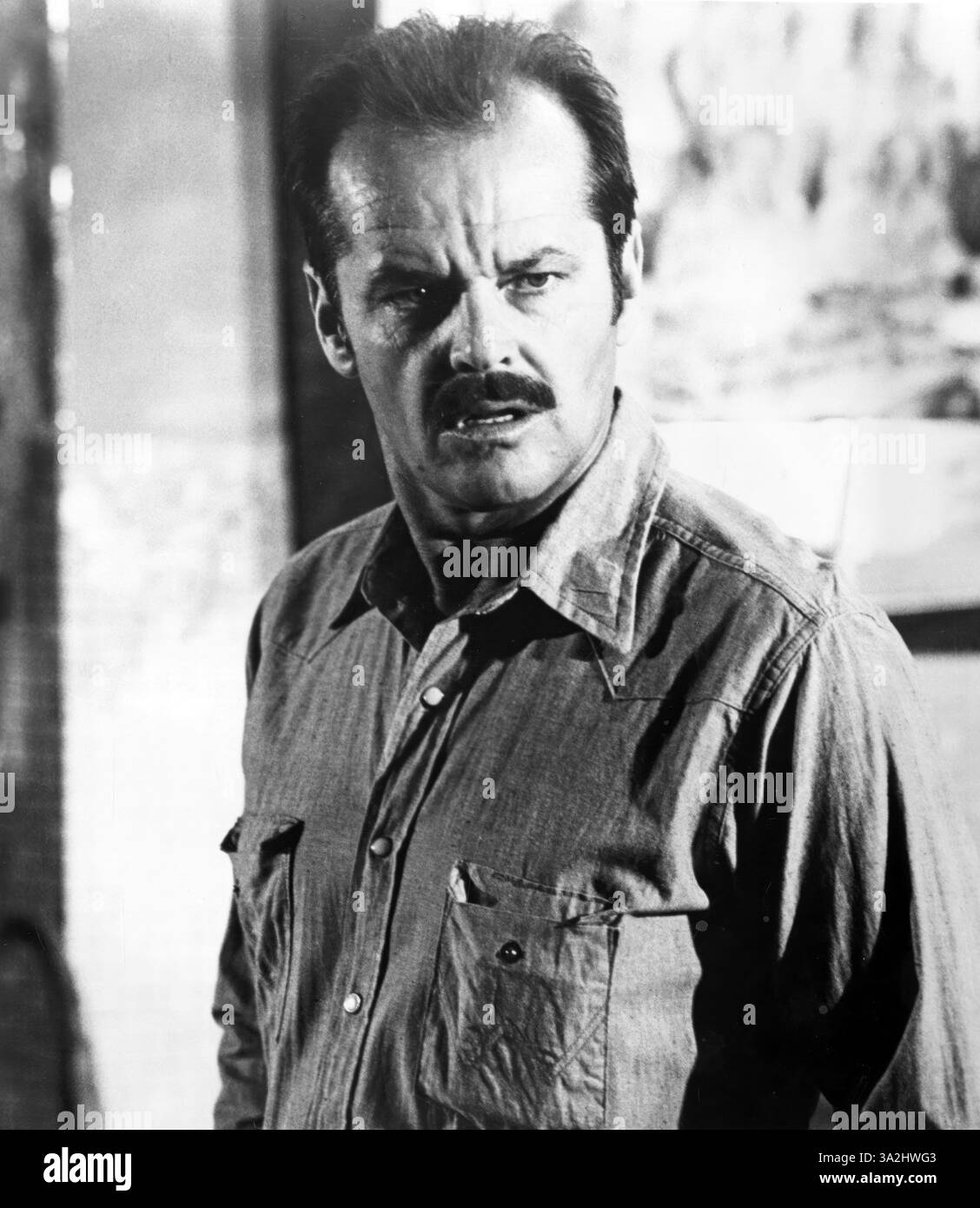 JACK NICHOLSON in THE BORDER (1982), directed by TONY RICHARDSON ...