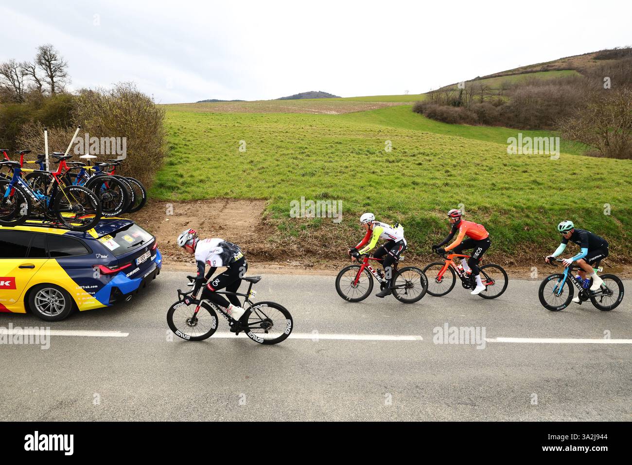 French Pavel Sivakov of UAE Team Emirates, German Georg Zimmerman of ...