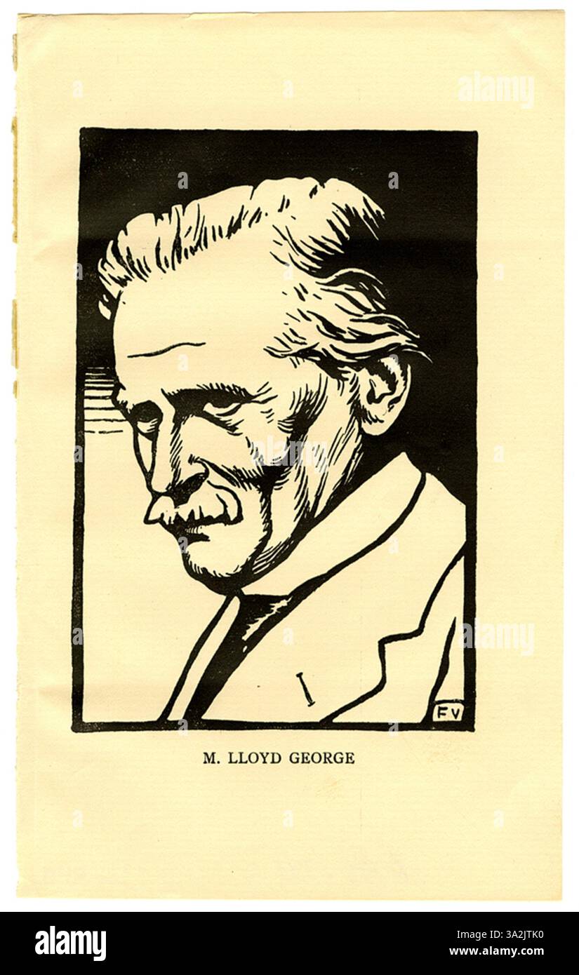 In this portrait, Félix Vallotton captures the British Prime Minister ...