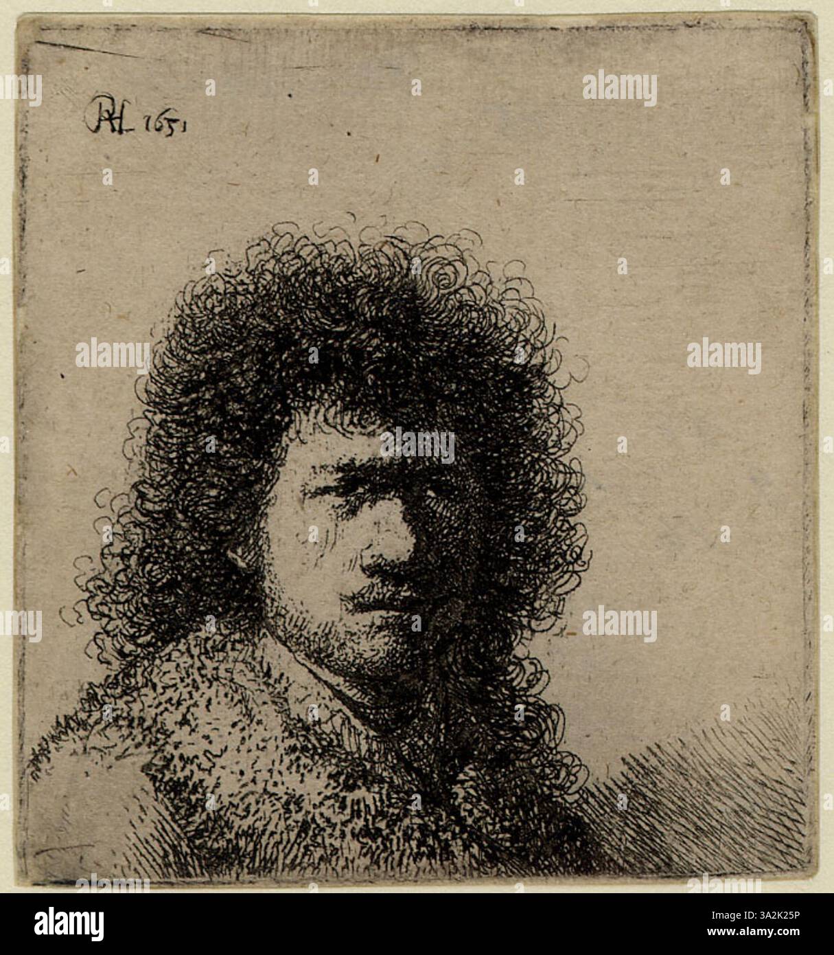This etching by Rembrandt, included in the White & Boon 1969 catalog