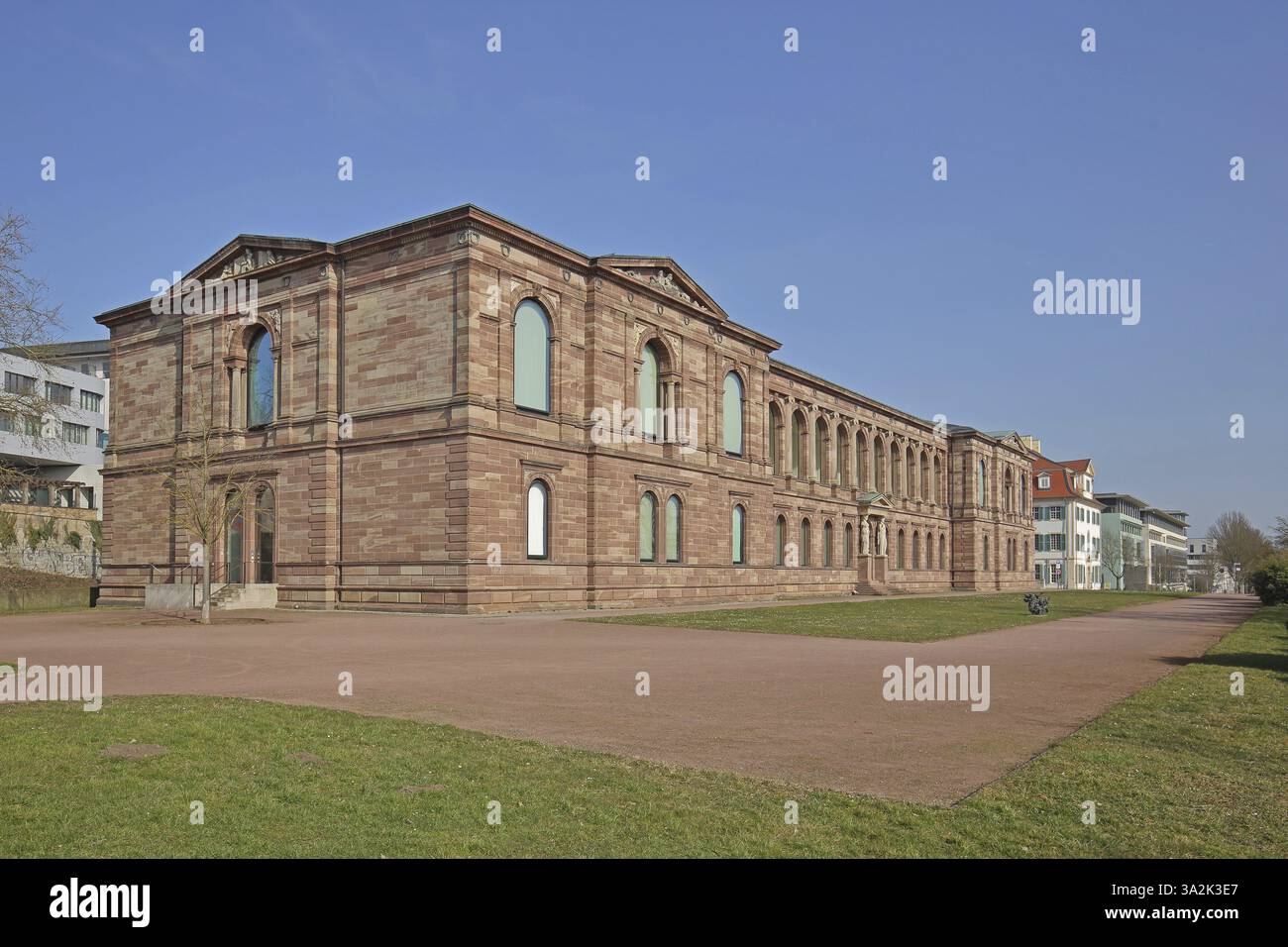 New Gallery built in 1877 Museum, Neo-Renaissance building, Kassel ...