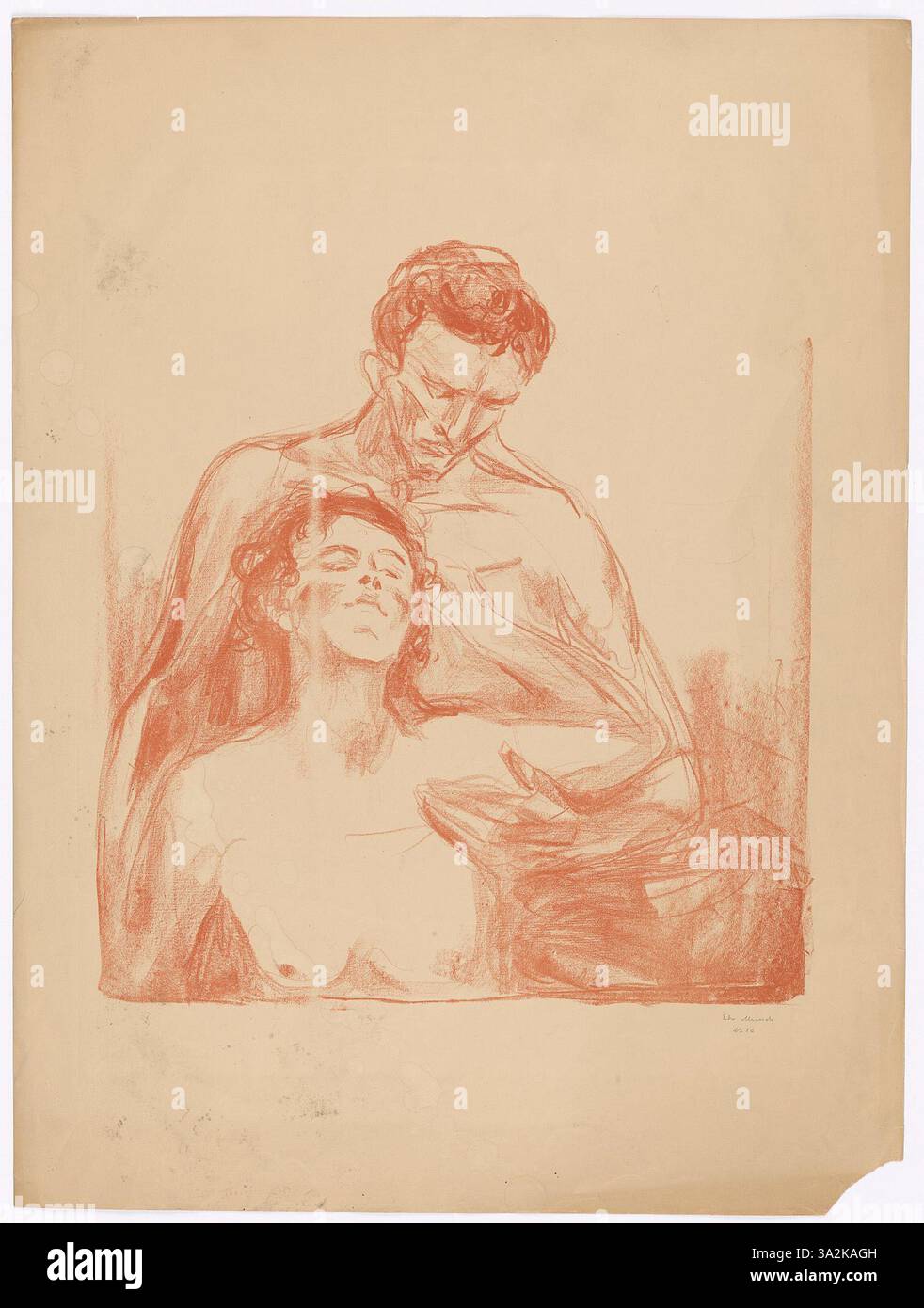 Image Using Sparse Composition 'Two People' emphasizes the emotional and psychological divide between ...