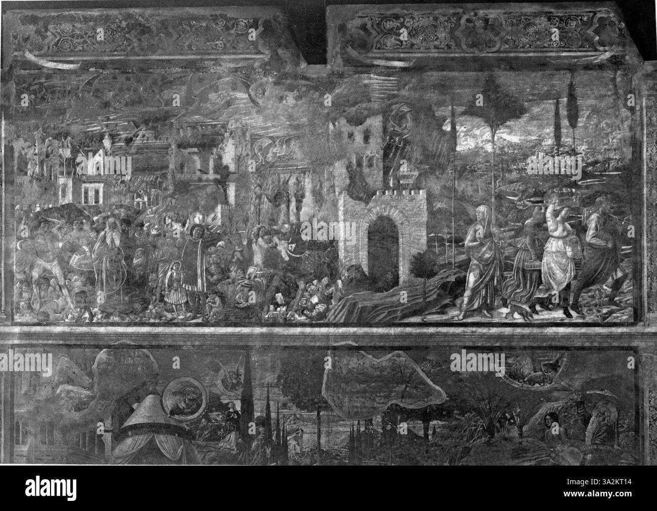 This piece by Benozzo Gozzoli illustrates the destruction of Sodom ...