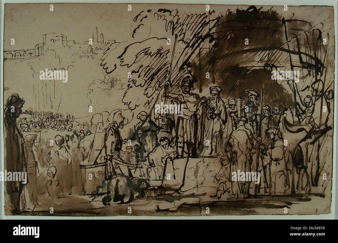 This dramatic scene by Gerbrand van den Eeckhout depicts the ancient ...