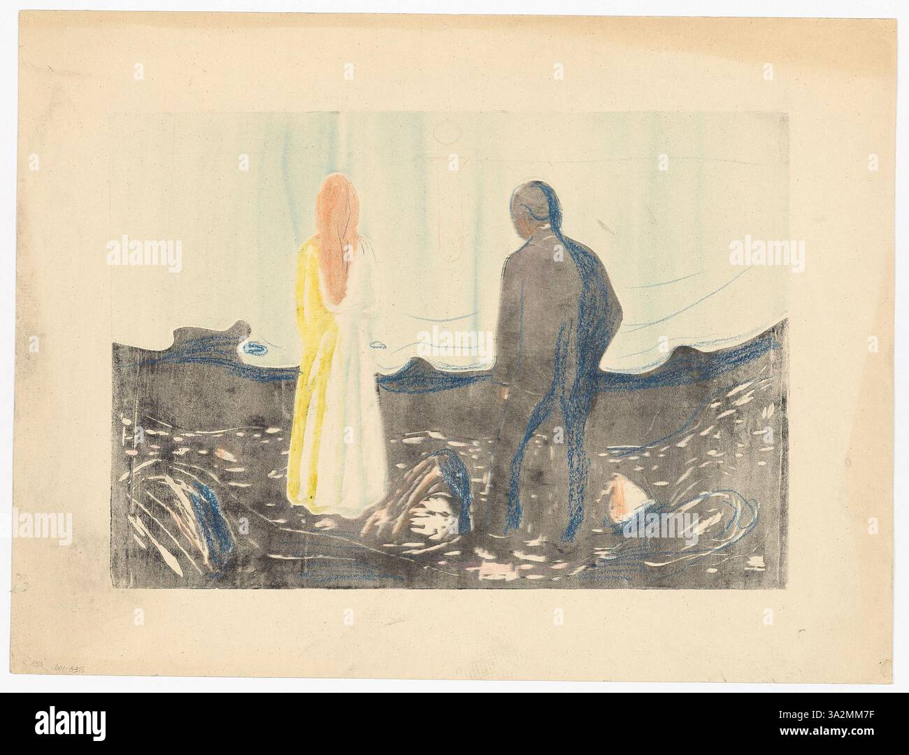 Two human beings the lonely ones hi-res stock photography and