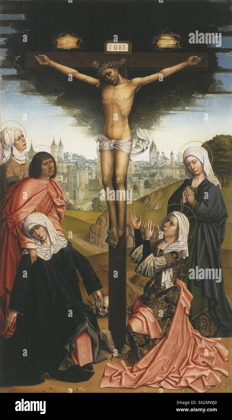 The 'Polyptych Altarpiece with Scenes from the Life of the Virgin' by ...