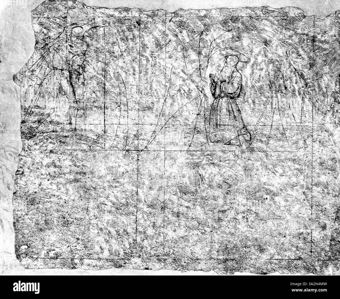 Medieval monks art Black and White Stock Photos & Images - Alamy