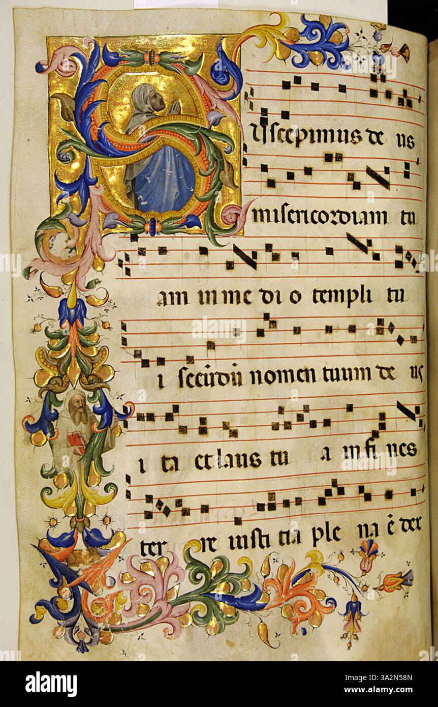 In 'Profeta', Lorenzo Monaco illustrates a sacred biblical figure with ...