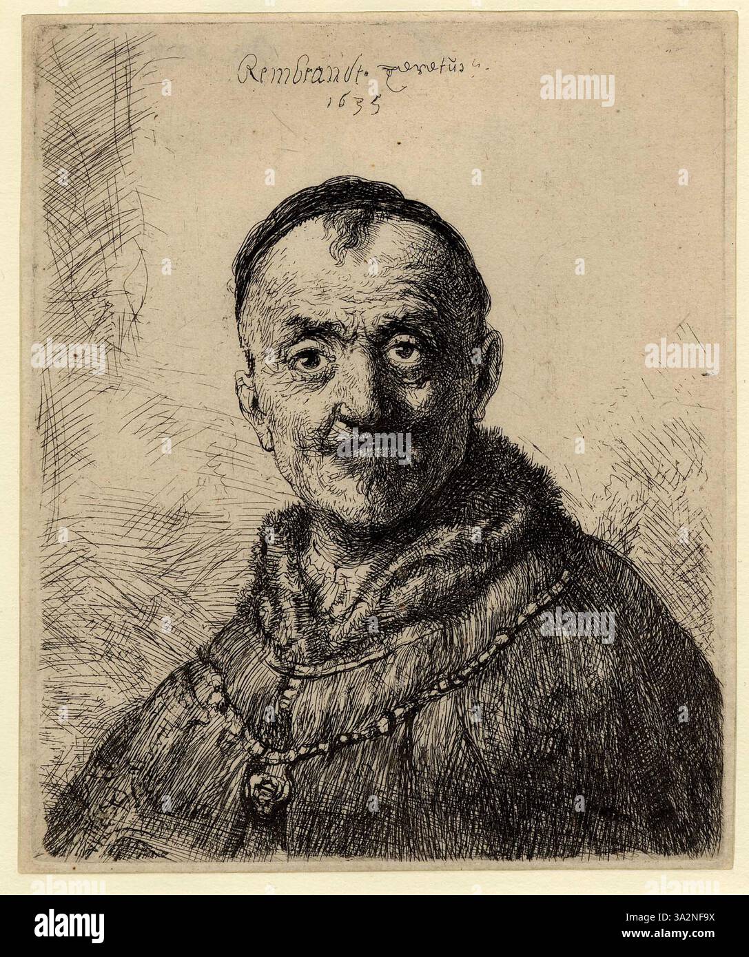 An example of Rembrandt’s skill in combining detailed texture with ...