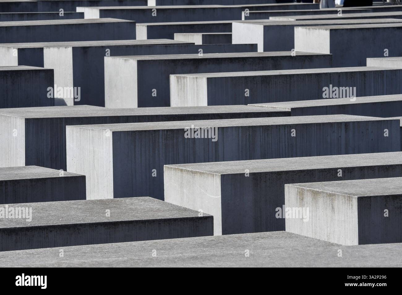 Holocaust- Denkmal im Zentrum von Berlin fuer die ermordeten Juden ...